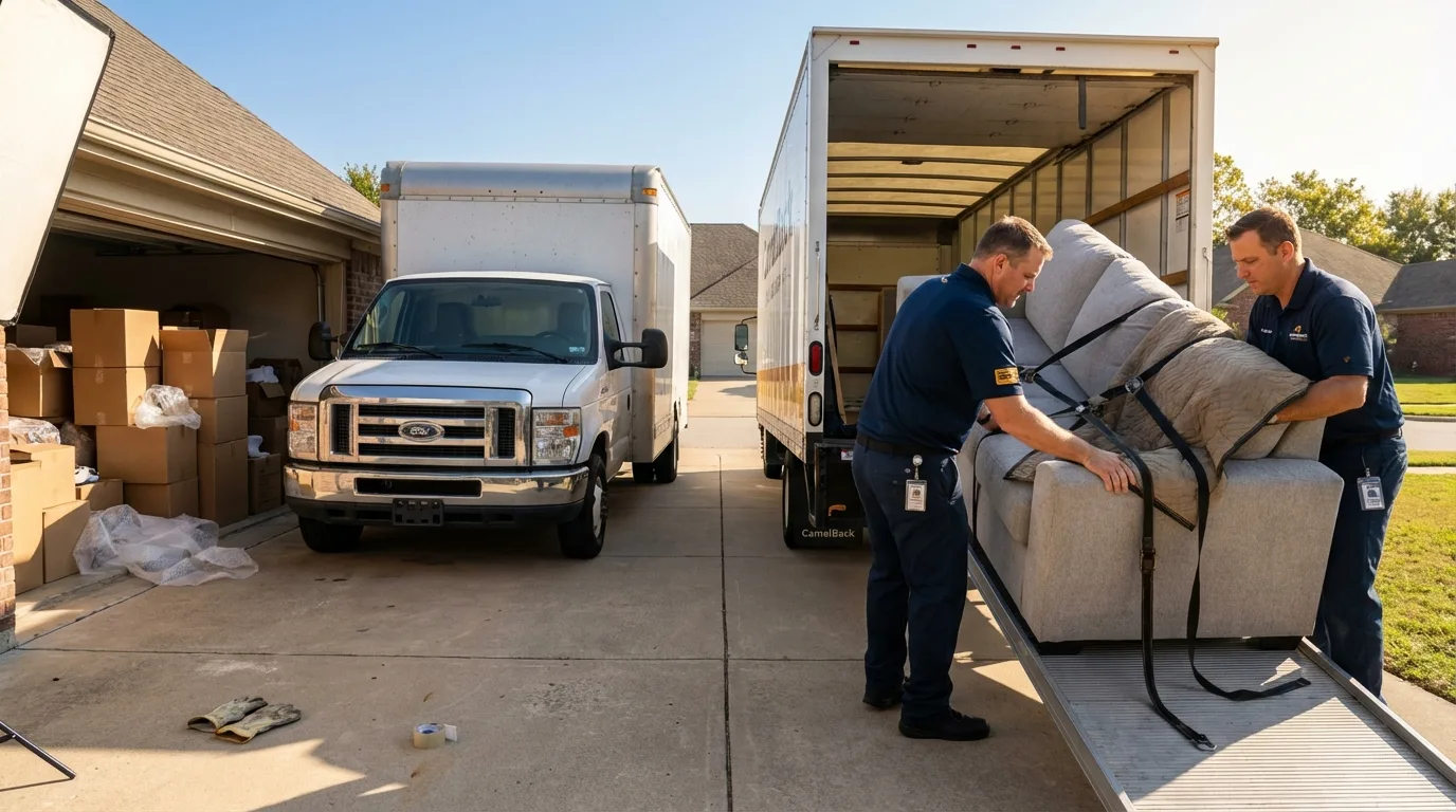 DIY truck vs professional crew comparison in Ellinwood